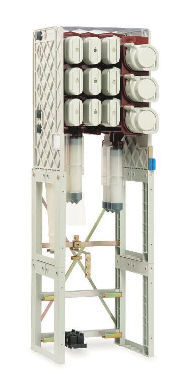Magnefix in walk-in and compact type transformer stations.