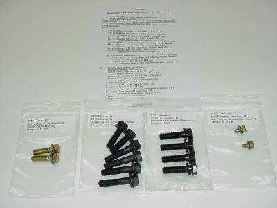 nuts and bolts Pinion flange bolts 71041 EzePak Fasten Driveline for FFR Complete Kits $48.00 $20.
