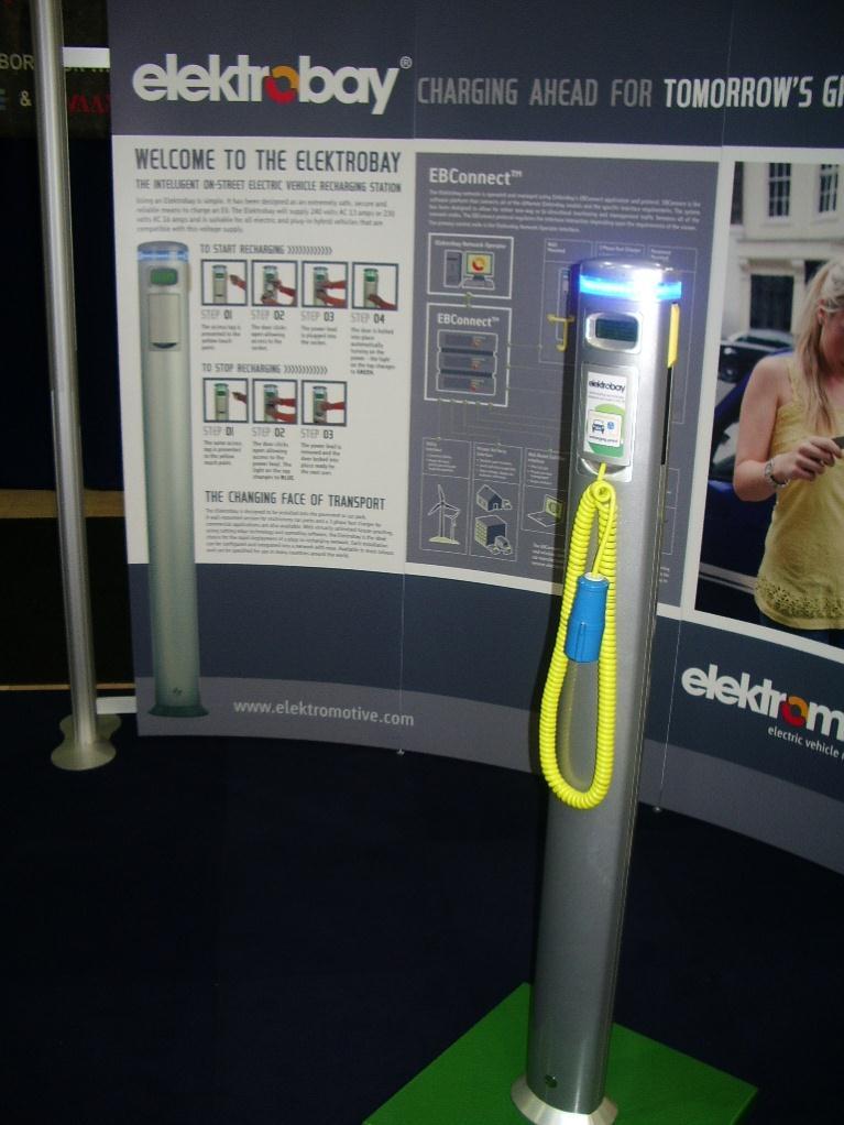 EV Chargers #1 On street Charging pillar with RFID