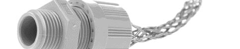 steel mesh MAX-LOC Cord-Sealing Grips /4" NPT Straight CABLE DIAMETER MALE REPLACEMENT GROMMET RANGE PART NO. GROMMET COLOR 0.075-0.