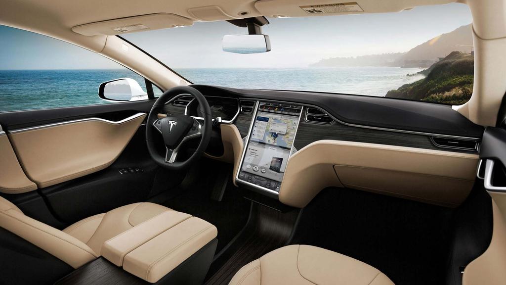 Tesla Destination Charging Program 27 Dashboard Information Display Shows All