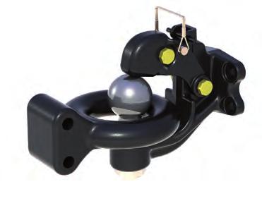 Coupling Products Dual Purpose Hitch Patented Dual Locking Assembly Quality forging and precision assembly offers dependable service over the life of the hitch All balls are interchangeable for easy