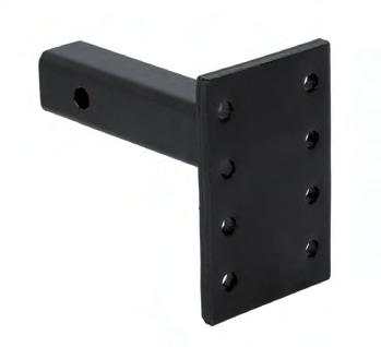 Towing Accessories Pintle Hook Adapters Model # of Holes Dimensions A B C Max Cap. G.T.W.