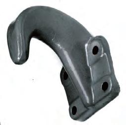 0-81 Tow Hook Black Finish Forged Model