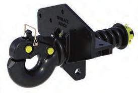 T-Bracket Spring Mounted Pintle Hooks All the below Pintle Hooks are used in the Utility and Municipality Industry for over the road and off the road equipment.