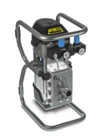 49 Cobra 40-10 High-pressure diaphragm pump High-pressure, double diaphragm pump, Consistal. For AirCoat and Airless applications up to 2.5 l/min and 250 bar.