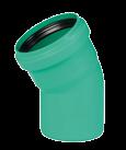 Waste water pipes and fittings KG 2000 SN 10 Polypropylene 7 KG2000EM Single socket pipe (push-fit) No.