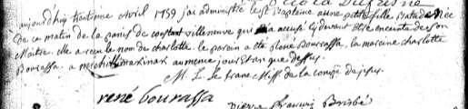 3. Anne or Nannette Amiot dite Villeneuve was baptized 8 March 1716 in Michilimackinac [Ste. Anne, Mackinac CD, Baptisms, 1695-1749, Image 5].