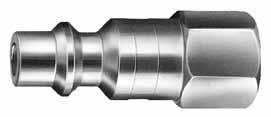T3.20.14-1990, or ISO6150- requirements. Quick ouplings Hardened wear points and solid barstock construction provide long service life.