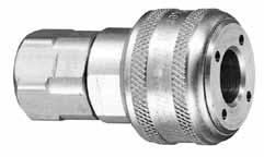 Pneumatic Products irline ccessories Numbers & imensions emale Pipe Quick ouplings Standard arb rass 1/4 33 1/8-27 1.96 0.75 1.20 1/4 33 1/4-18 1.96 0.75 1.20 1/4 33 3/8-18 2.03 0.81 1.