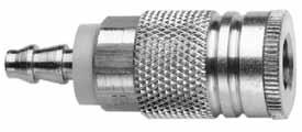 conomatic couplings have brass bodies with steel sleeves and valves for durability. Standard seal material is Nitrile.