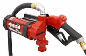 PRODUCT RANGE: Fill Rite FR1210G This industry standard DC pump dispenses up to 15 GPM (57 LPM). The FR1210G is ideal for pumping gas, diesel fuel and kerosene.