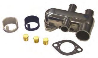 applications with center rise manifolds: Chevrolet.3LV-6engineswithcarburetorONLY. Chevrolet5.0L&5.