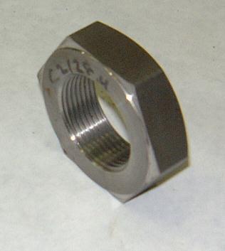 Columbia manufactured jam nut & compression cylinder rod end. In the picture above you will notice that the compression rod has a nipple at the threaded end of the rod.
