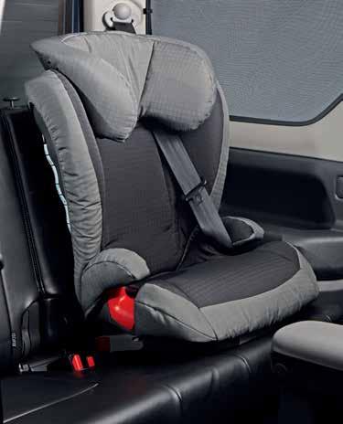 Must not be installed on front passenger seat 990E0-59J37 159.00 Duo Plus Isofix child seat Safely carry your child from 8 months to 4 years (9-18kg).