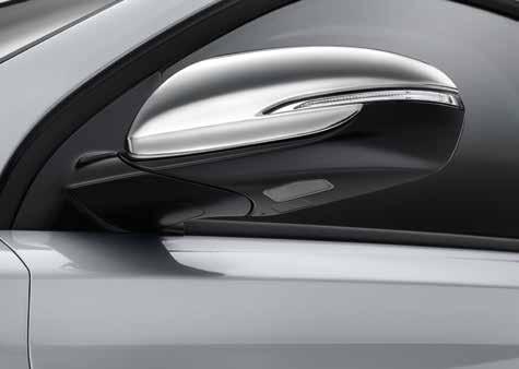 Conveying a highgloss stainless steel look, this addition will intensify the sporty elegance of your