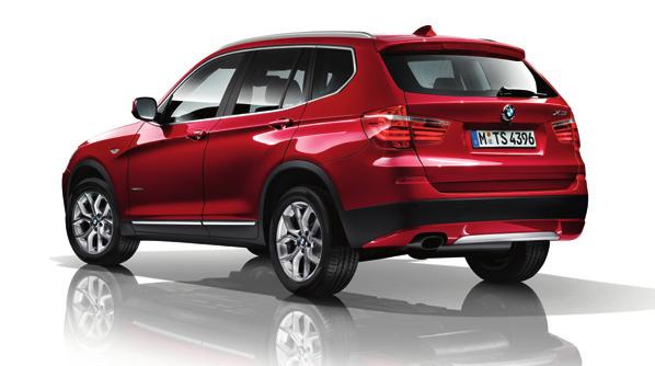 Standard Equipment Highlights. A GUIDE TO TRIM LEVELS. The BMW X3 is available in both SE and M Sport trim, each providing a different level of standard equipment.