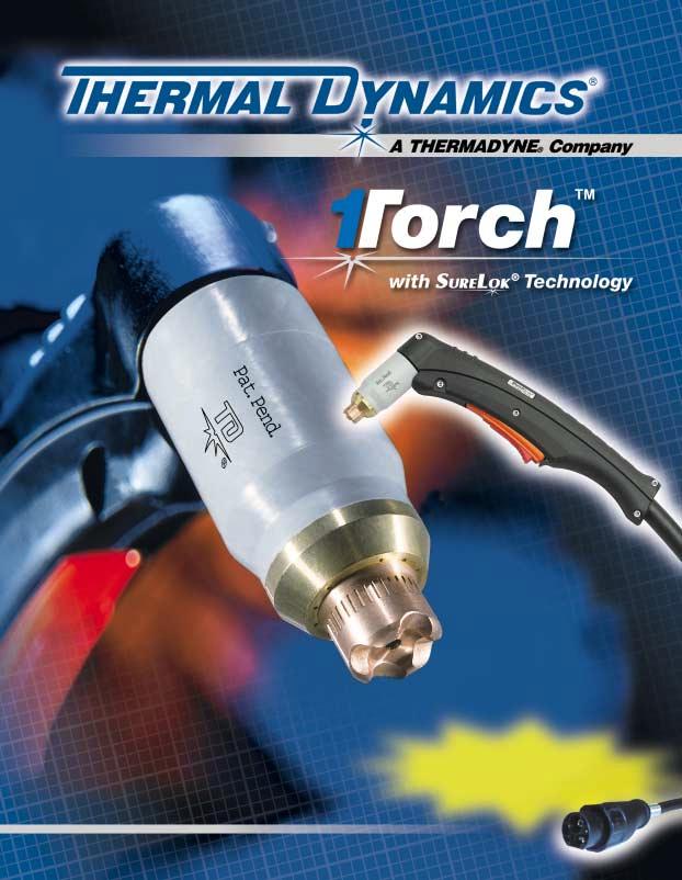 MANUAL SYSTEMS REPLACEMENT PLASMA CUTTING TORCH One Torch for Virtually Any Plasma Cutting System!