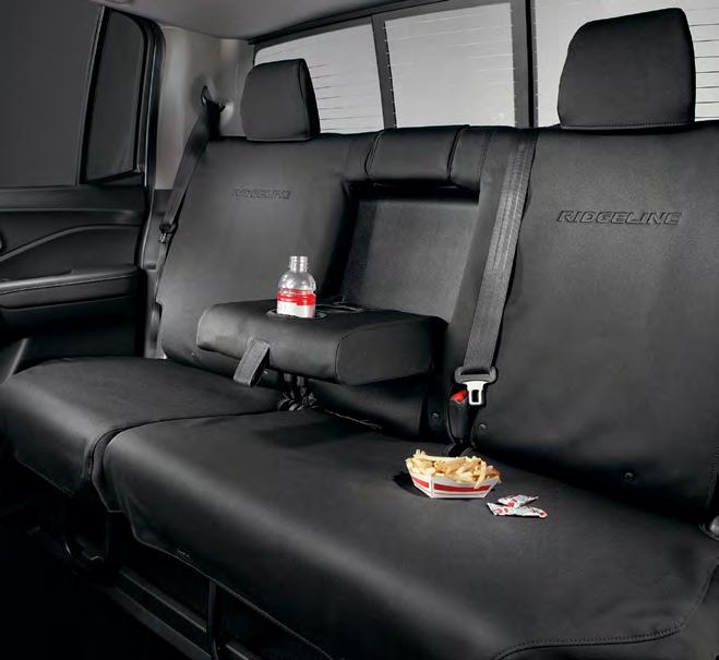 Bed Extender Rear Seat Covers Featured Honda Ridgeline Genuine Accessories
