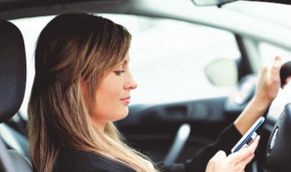 ALL-DRIVER TEXT MESSAGING RESTRICTIONS According to NHTSA, in 2015 there were 3,477 people killed and 391,000 injured in crashes involving a distracted driver.