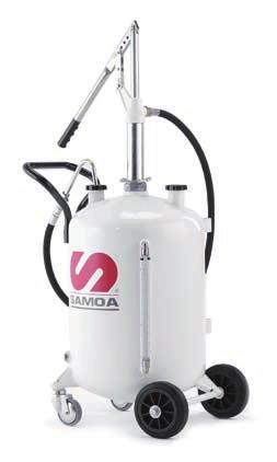 dispenser with meter, 70 litres 326 000 Hand operated lubricant dispenser, 70 litres 328