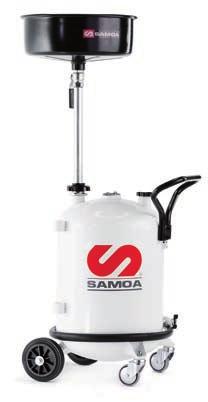 WASTE OIL GRAVITY RECEIVERS, 70 LITRES 08 373 200 373 400 MOBILE WASTE OIL RECEIVER 70 LITRES CAPACITY.