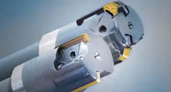 Competence in practice Single-bladed reamers Twin-bladed reamers Tools with guide pads are predominantly used in the production of large series.