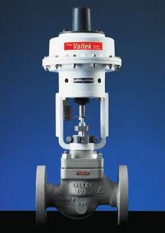 Valtek Trooper Globe Valve A 1 1 /2-inch Trooper globe valve with size 38 actuator and integral P/P positioner Trooper Body Specifications Sizes Form Materials End Conn.