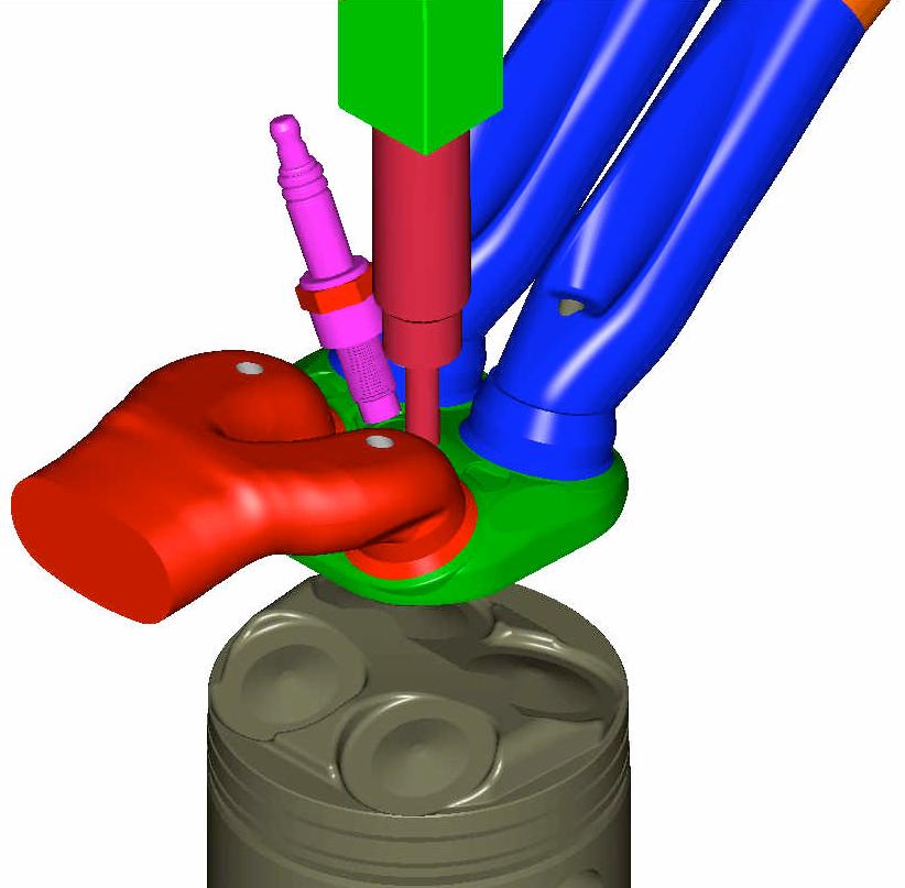 CFD-Based Engine Upfront Design Methodology Modeling Up-front Design Optimization Thermo Engine