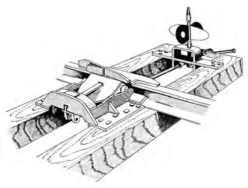 Derails are frequently used to protect areas where people are working, loading docks, or to prevent cars from rolling out of an industrial track onto the railway mainline.