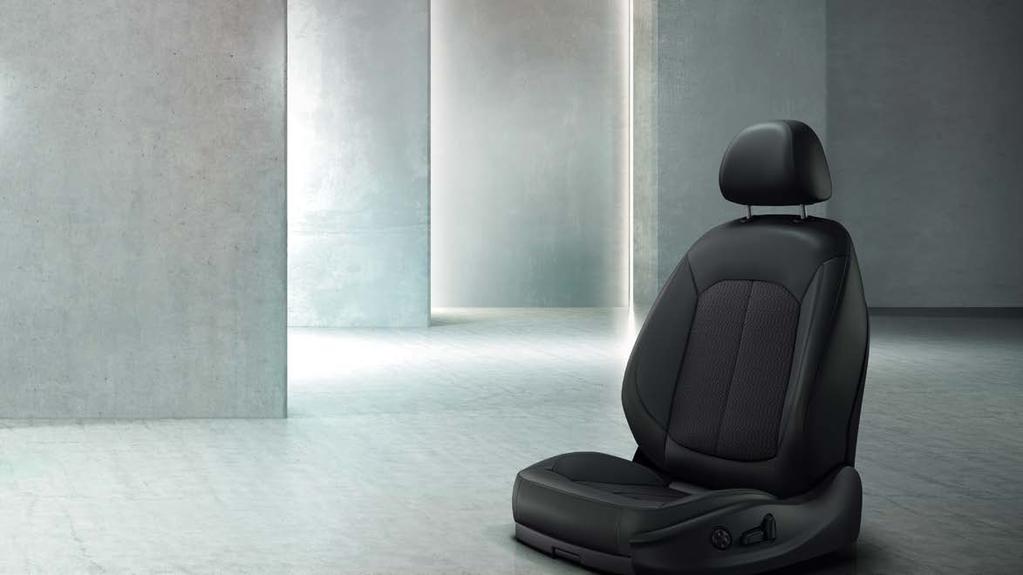 More sophisticated. With leather upholstery and trim. You have a special place in your Audi.