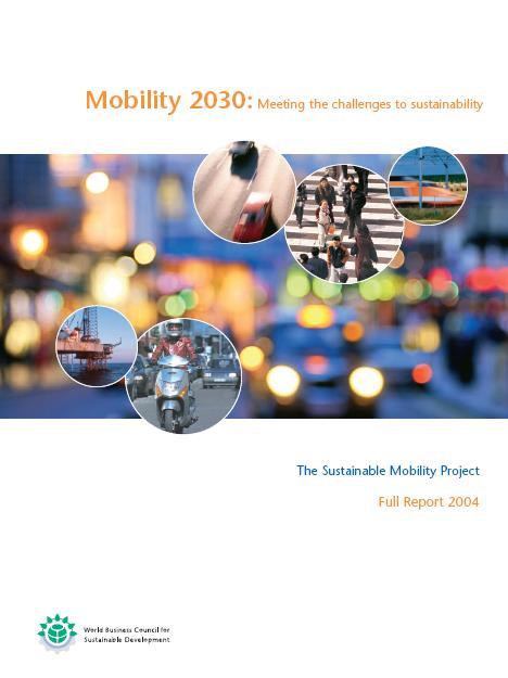 WBCSD Mobility Projects Vision Sustainable Mobility 1.
