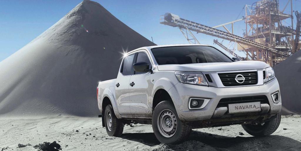 WORK HARDER FOR LONGER Engineered to give years of tough, reliable service, the new NAVARA is the pick-up of the pros.