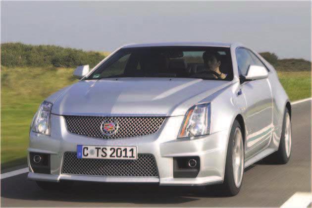 Cadillac CTS Coupe Model 2011