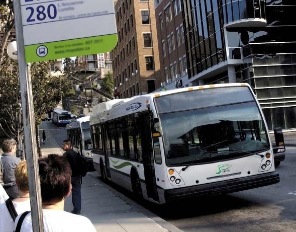 Hybrid Buses in North America Diesel is 38 p/litre on the forecourt Standard Urban Buses achieve around 2.8-3.