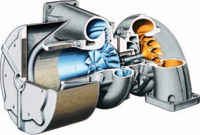 RR 131 RR 151 RR 181 RR 221 RR The RR is a lightweight, low-cost turbocharger of robust design, offering high efficiency, high gas-inlet temperature