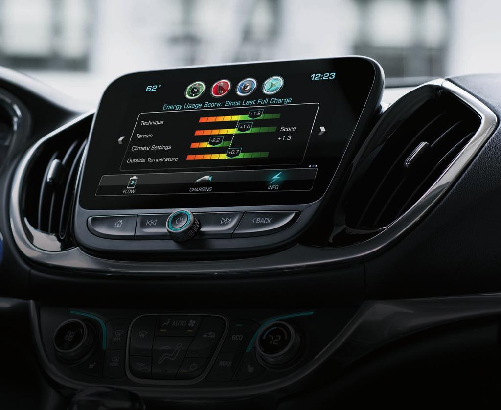 TWO CHARGE OPTIONS. Volt charging THERE S A SCREEN FOR EVERYTHING. LOCATION-BASED CHARGING. Volt makes REGEN ON DEMAND. This feature allows is centered around your driving needs.