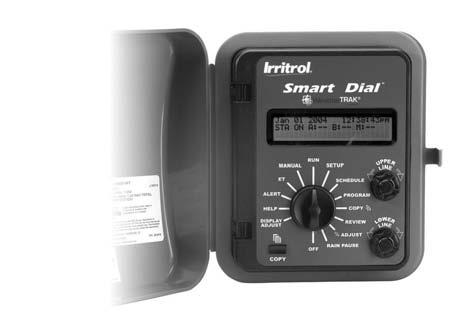 IRRITROL CONTROLLERS RAIN DIAL SERIES 6,9 & 12 STATIONS OUTDOOR/INDOOR SMART DIAL SERIES HYBRID ET RD900-INT Features: SD-1200-EXT Three independent programs offer concurrent Features: operations