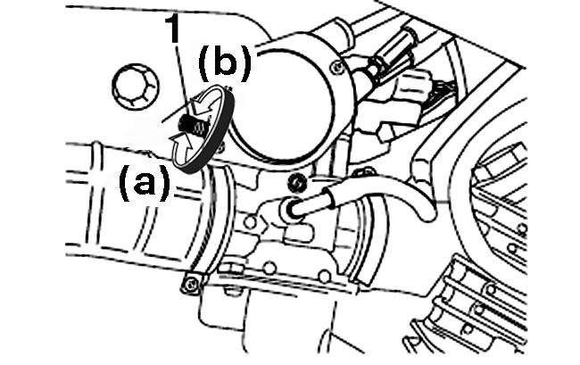 PERIODIC MAINTENANCE AND ADJUSTMENT EAU21362 Adjusting the engine idling speed The engine idling speed must be checked and, if necessary, adjusted as follows at the intervals specified in the