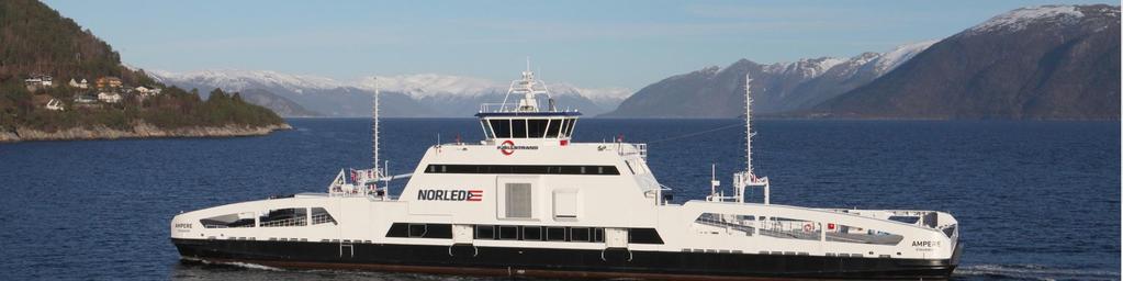 World s first Zero Emission Electric Car Ferry-Ampère The first purely battery-driven car and passenger ferry Ampere has won the Ship Efficiency Award 2015 (Sept).