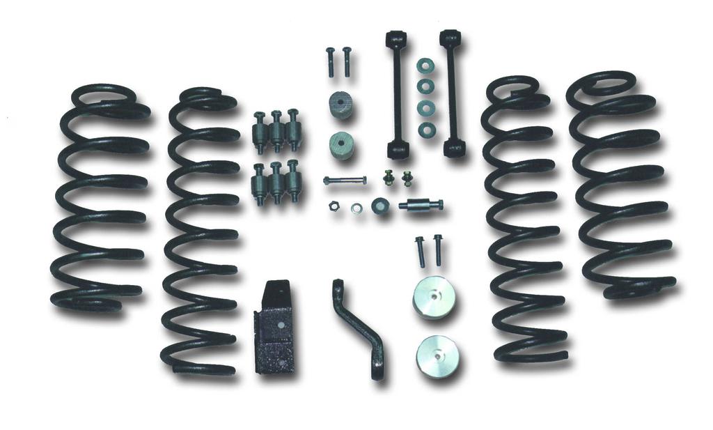 The TeraFlex 3 and 4-inch lift kit, or the 3 and 4-inch TeraFlex System Suspension you are about to install was designed specifically for the Jeep TJ.