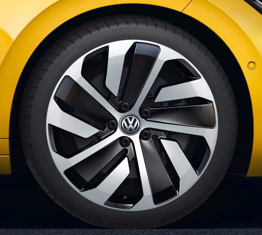 R-LINE 19" 'Montevido' alloy wheels 8J x 19 Tyres: