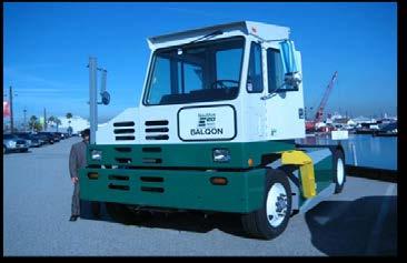 During this earlier project, the Port of Los Angeles TAP and the SCAQMD partnered to demonstrate a Class 8 electric truck for port drayage operations.