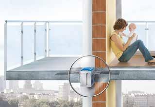 V sodobnih, energijsko učinkovitejših stavbah torej v pasivnih hišah pa AB plošča, ki prekine debelo toplotnoizolativno plast na zunanji optimalno nosilnost, ter uporabe toplotno izolativnih