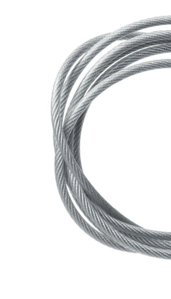Contents BEAVER STEEL WIRE AND ROPE FITTINGS PRODUCT INFORMATION 4 BEAVER 6x24 G1570 FIBRE CORE GALVANISED WIRE ROPE 10 BEAVER 6x19 G1570 FIBRE CORE GALVANISED WIRE ROPE 11 BEAVER 6x7 G1570 FIBRE