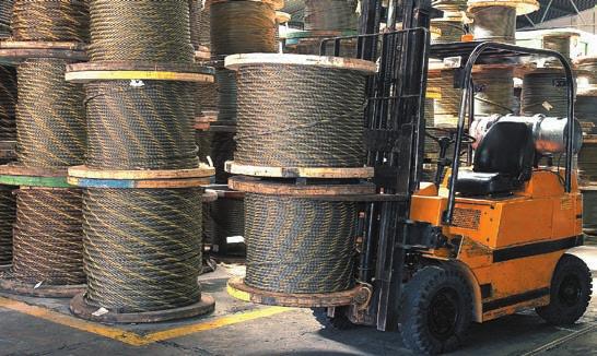 SECTION6 Typical Steel Wire Rope Description - 13 6/25 B1770 RHOL WRC PREF G2-200 soft eye each end - Machine spliced WLL 2.1 Tonne - 3.0 metres effective length GLOSSARY SWR F/C 13 Steel Wire Rope.