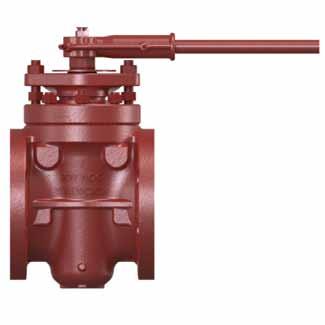 IRON PLUG VALVE SHORT PATTERN CLASS 200 CWP (Lever Operated) Design Features Flanged Dimensions conform to ANSI/ASME B16.5, B16.34 Butt-weld Dimensions conform to ANSI/ASME B16.