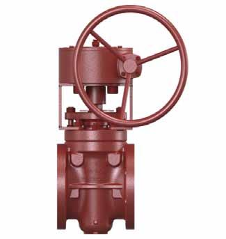 IRON PLUG VALVE SHORT PATTERN CLASS 200 CWP (ANSI 150) (Gear Operated) Design Features Flanged Dimensions conform to
