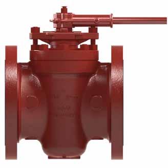 IRON PLUG VALVE VENTURI PATTERN CLASS 500 CWP (Lever Operated) Design Features Flanged Dimensions conform to ANSI/ASME B16.5, B16.34 Butt-weld Dimensions conform to ANSI/ASME B16.