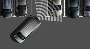 The lane change assistant Side Assist, the ParkPilot with integrated